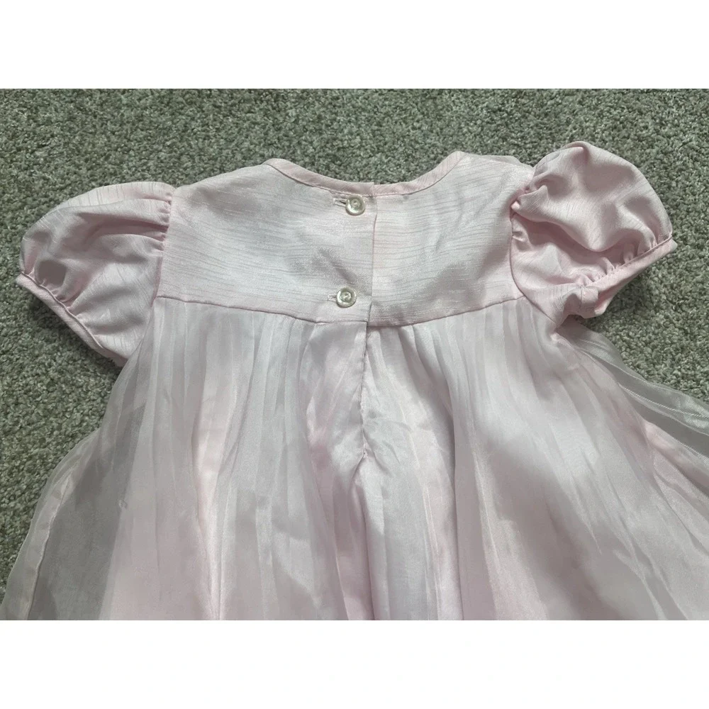 Ashley Ann Baby Girls Dress‎ Pink Size 6-9 Months